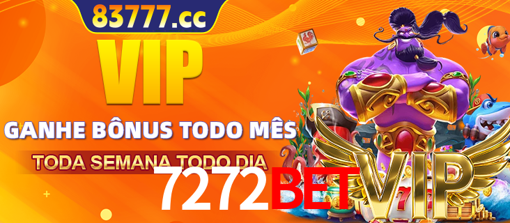 Banner promocional do 7272bet oferecendo 100% de recompensas adicionais contínuas para quem fizer o login diário (Daily sign-in), com um mascote de coelho.